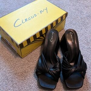 Circus NY by Sam Edelman Marianna Black Chunky Heel